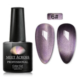Magnet Cat Eye Gel Nail Polish 3D Effect UV Gel Nail polish Soak off 33 Colors Chameleon Magnetic Gel Varnishes Manicure Lacquer