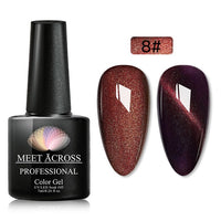 Magnet Cat Eye Gel Nail Polish 3D Effect UV Gel Nail polish Soak off 33 Colors Chameleon Magnetic Gel Varnishes Manicure Lacquer