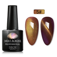 Magnet Cat Eye Gel Nail Polish 3D Effect UV Gel Nail polish Soak off 33 Colors Chameleon Magnetic Gel Varnishes Manicure Lacquer