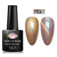 Magnet Cat Eye Gel Nail Polish 3D Effect UV Gel Nail polish Soak off 33 Colors Chameleon Magnetic Gel Varnishes Manicure Lacquer