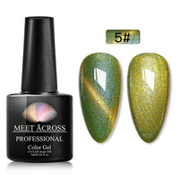 Magnet Cat Eye Gel Nail Polish 3D Effect UV Gel Nail polish Soak off 33 Colors Chameleon Magnetic Gel Varnishes Manicure Lacquer