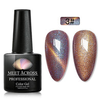 Magnet Cat Eye Gel Nail Polish 3D Effect UV Gel Nail polish Soak off 33 Colors Chameleon Magnetic Gel Varnishes Manicure Lacquer