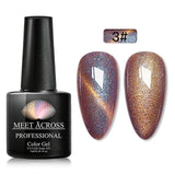 Magnet Cat Eye Gel Nail Polish 3D Effect UV Gel Nail polish Soak off 33 Colors Chameleon Magnetic Gel Varnishes Manicure Lacquer