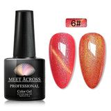 Magnet Cat Eye Gel Nail Polish 3D Effect UV Gel Nail polish Soak off 33 Colors Chameleon Magnetic Gel Varnishes Manicure Lacquer
