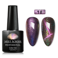 Magnet Cat Eye Gel Nail Polish 3D Effect UV Gel Nail polish Soak off 33 Colors Chameleon Magnetic Gel Varnishes Manicure Lacquer
