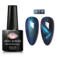 Magnet Cat Eye Gel Nail Polish 3D Effect UV Gel Nail polish Soak off 33 Colors Chameleon Magnetic Gel Varnishes Manicure Lacquer