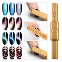 Magnet Cat Eye Gel Nail Polish 3D Effect UV Gel Nail polish Soak off 33 Colors Chameleon Magnetic Gel Varnishes Manicure Lacquer