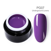 BORN PRETTY Metallic Gel Nail Polish Flower Painting Carving Gel Soak Off UV LED Polish Nail Art Gel Varnish Wire Spider Gel