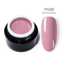 BORN PRETTY Metallic Gel Nail Polish Flower Painting Carving Gel Soak Off UV LED Polish Nail Art Gel Varnish Wire Spider Gel