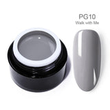 BORN PRETTY Metallic Gel Nail Polish Flower Painting Carving Gel Soak Off UV LED Polish Nail Art Gel Varnish Wire Spider Gel
