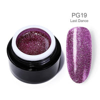 BORN PRETTY Metallic Gel Nail Polish Flower Painting Carving Gel Soak Off UV LED Polish Nail Art Gel Varnish Wire Spider Gel