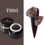 BORN PRETTY Metallic Gel Nail Polish Flower Painting Carving Gel Soak Off UV LED Polish Nail Art Gel Varnish Wire Spider Gel