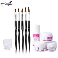 Nail kit Acrylic Liquid Powder Set False Nail Extension French Tips Files Nail Glitter Powder Decoration DIY Manicure Tool Kit