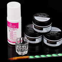 Nail kit Acrylic Liquid Powder Set False Nail Extension French Tips Files Nail Glitter Powder Decoration DIY Manicure Tool Kit