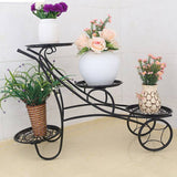 Multi-layer Floor Flower Stand Plant Shelves Balcony Living Room Interior Modern Decoration Floor Standing Flower Shelf Storage