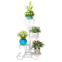 Multi-layer Floor Flower Stand Plant Shelves Balcony Living Room Interior Modern Decoration Floor Standing Flower Shelf Storage