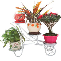 Multi-layer Floor Flower Stand Plant Shelves Balcony Living Room Interior Modern Decoration Floor Standing Flower Shelf Storage