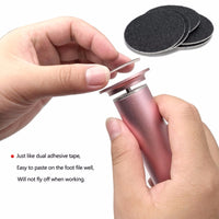 Electric pedicure machine professional Foot Care File Heels Remove Dead Skin Callus Remover Feet Clean Care Machine Sandpaper