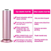 Electric pedicure machine professional Foot Care File Heels Remove Dead Skin Callus Remover Feet Clean Care Machine Sandpaper