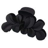 Big Flower Hair Claws for Women Hair Barrettes Hairpin matte plastic Crab Hair Clips for Women Hair Accessories Flower clips