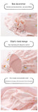 Newborn Baby Hat Cute Rabbit Bow Thin Cotton hat Baby Hat Breathable Sun Hat