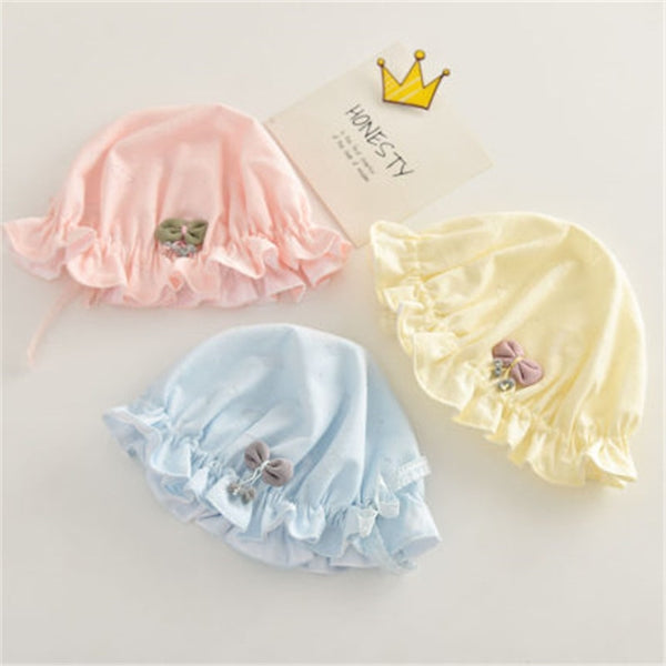 Baby Hat Spring and Autumn Infant Cotton Spring Tire Cap Baby Cute Super Cute Breathable  Halogen Door Hat