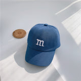 Children's Baseball Cap Sun Protection Windproof Popular Letter Decoration Nice Color Simplicity Four Seasons Cool Fashion Trend