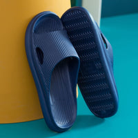 Women Thick Platform Slippers Summer Fashion EVA Soft Sole Beach Slide Sandals Men Couple's Indoor Bathroom Anti-Slip Shoes Home