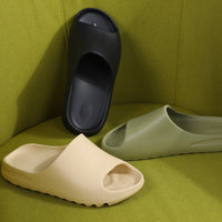 New Men Slippers Indoor Home Summer Beach Ourdoor Slides Ladies Solid Slipers Platform Mules Shoes Woman Flats Zapatos