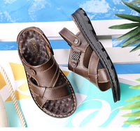 Sandals Men Summer Shoes Breathable Fashion Sandals Shoes Slides Outdoor Slippers Soft Sandals