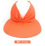 New Hat Spring Summer Female Sun Hat Female UV Resistant Elastic Top Empty Cap Ponytail Hat Visor Hat Beach Hat Women